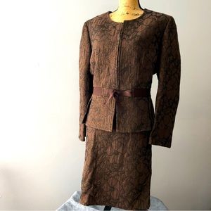 Classic and Sophisticated Brown 2 pc Suite